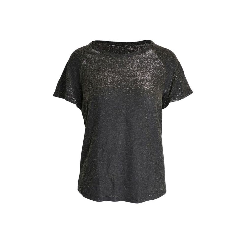 A.P.C. Sparkly T-Shirt in Black Viscose